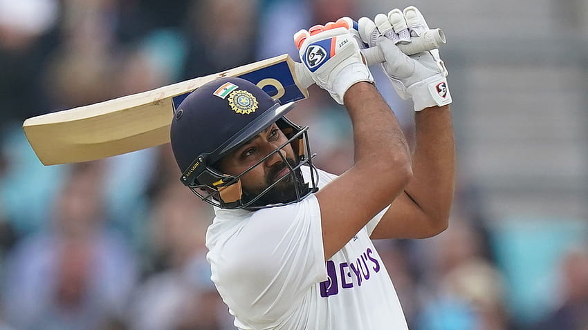 England gegen Indien: Rohit Sharma erzielt 127 Punkte, während sich die Touristen am dritten Tag des vierten Tests einen Vorsprung von 171 erarbeiten HD-Hintergrundbild