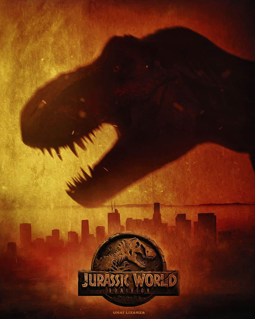 unai lizarza on Instagram: “Novo pôster para celebrar o novo título de Jurassic World 3:, jurassic world dominion Papel de parede de celular HD