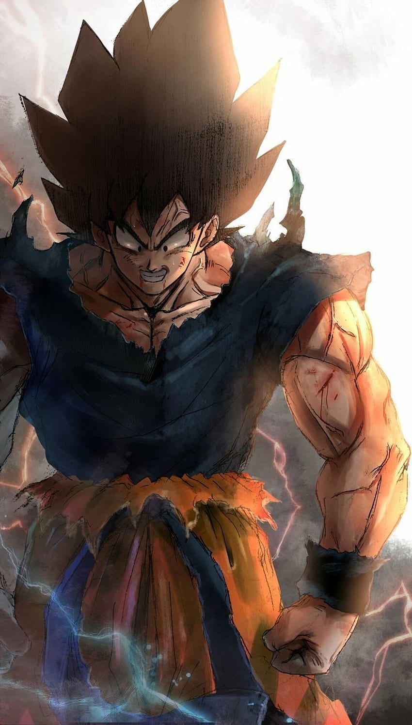 Goku VS Frieza, wütender Goku HD-Handy-Hintergrundbild