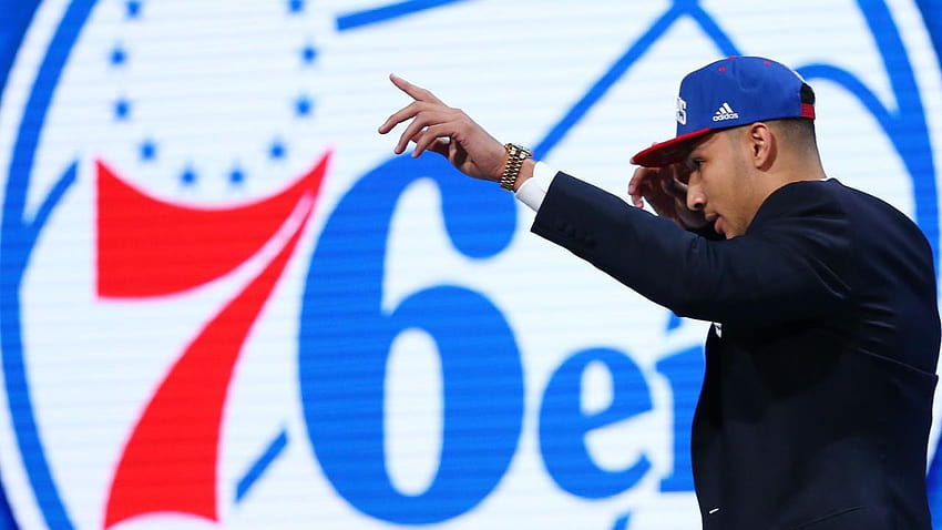 WATCH: Sixers Pick Ben Simmons First Overall in 2016 NBA Draft HD wallpaper