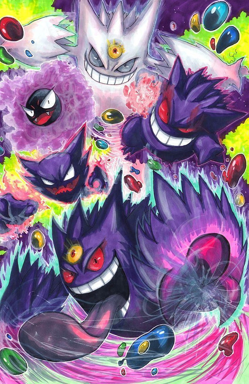 Shiny Gengar Wallpapers - Wallpaper Cave