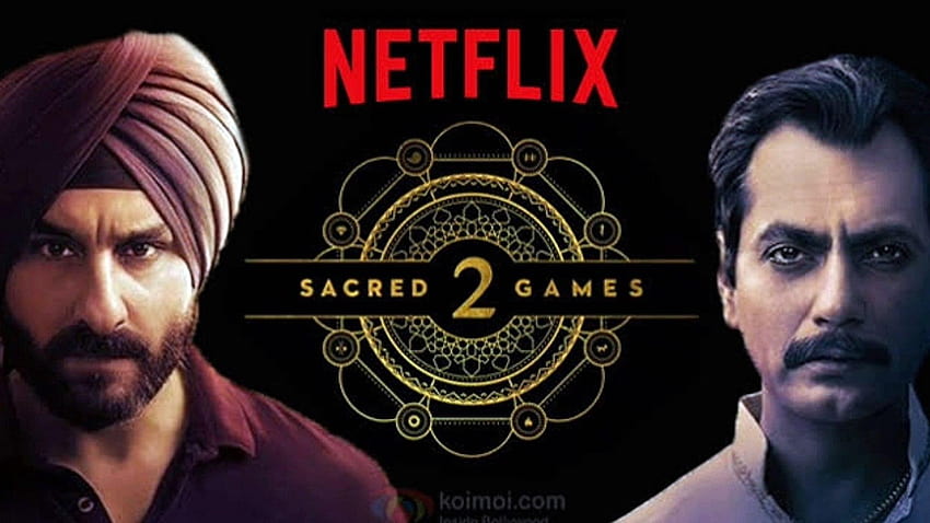 Netflix's Sacred Games Season 2 release annoucement; Saif Ali Khan, Nawazuddin Siddiqui HD wallpaper