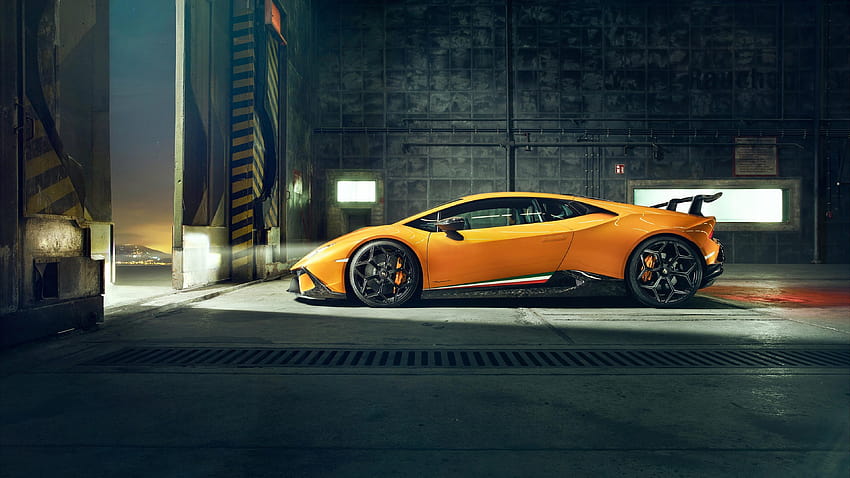 Lamborghini Huracan Performante, Side View, novitec HD wallpaper | Pxfuel