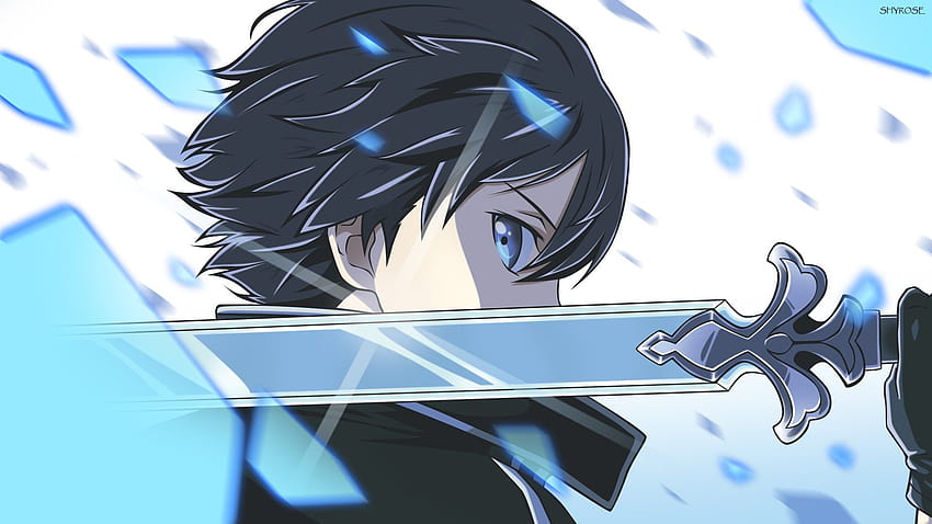 Sword Art Online: Alicization, pedang mawar biru Wallpaper HD
