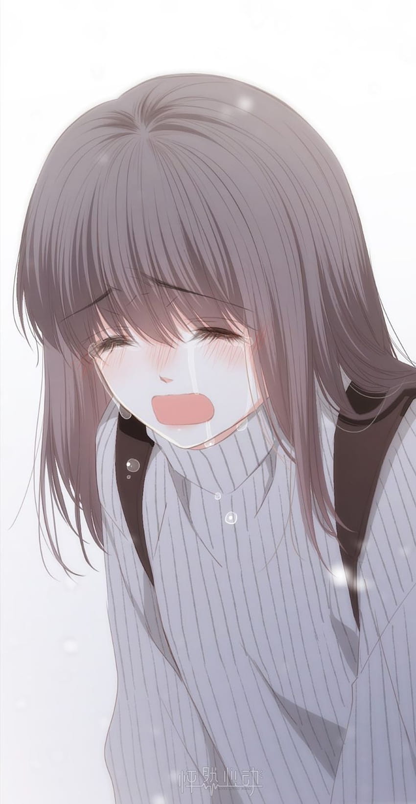 Pin on Anime, cute anime girl crying HD phone wallpaper