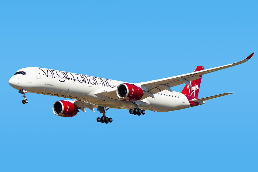 旅行者: ヴァージン アトランティック航空の真新しいエアバス A350 に搭乗、 高画質の壁紙