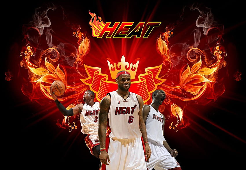 LeBron James Miami Heat New, lebron miami heat HD wallpaper