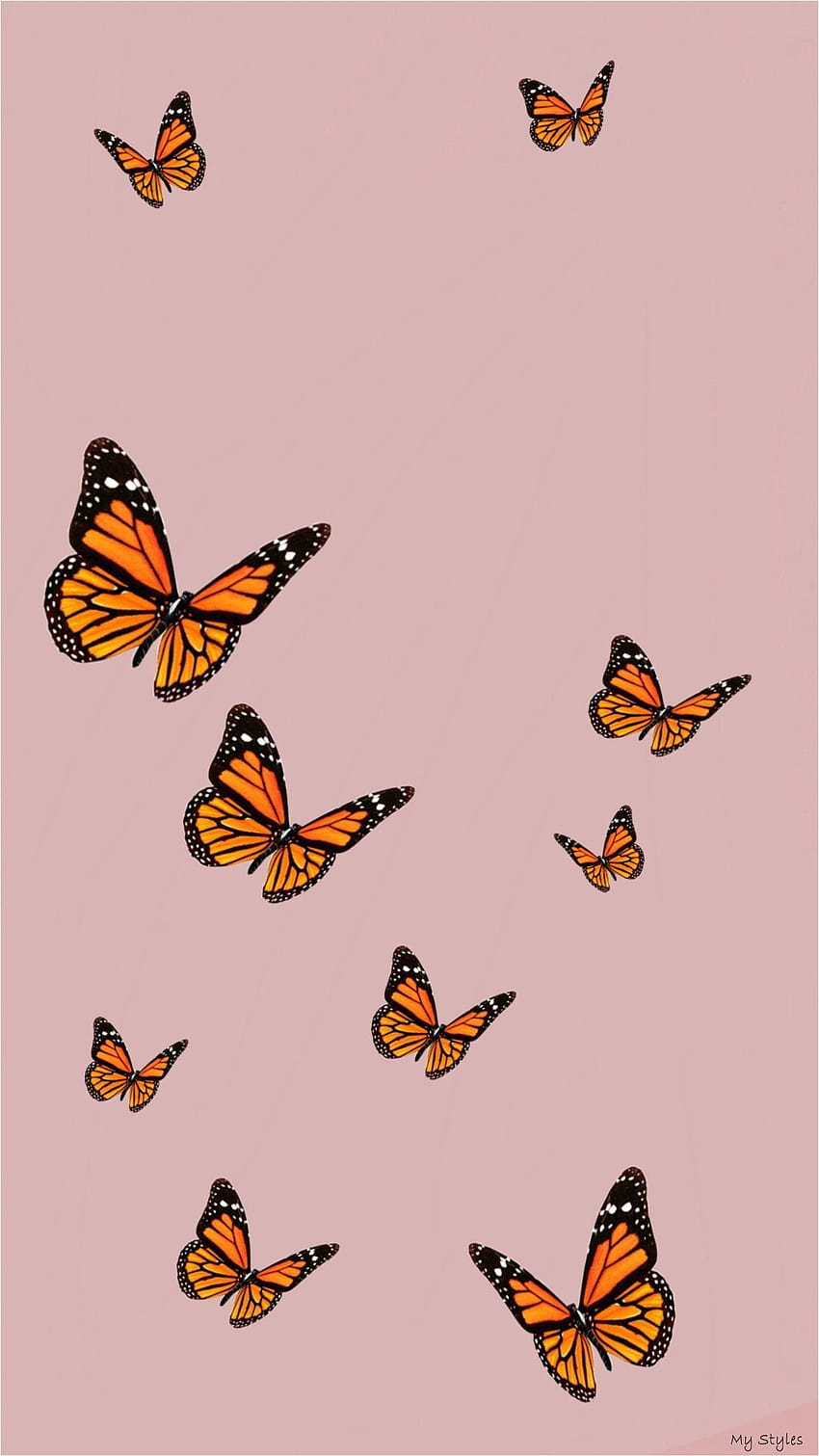 Free download explore Pink wallpaper iphone Iphone wallpaper girly Aesthetic  [1080x1920] for your Desktop, Mobile & Tablet, Explore 32+ Butterfly Louis  Vuitton Wallpapers