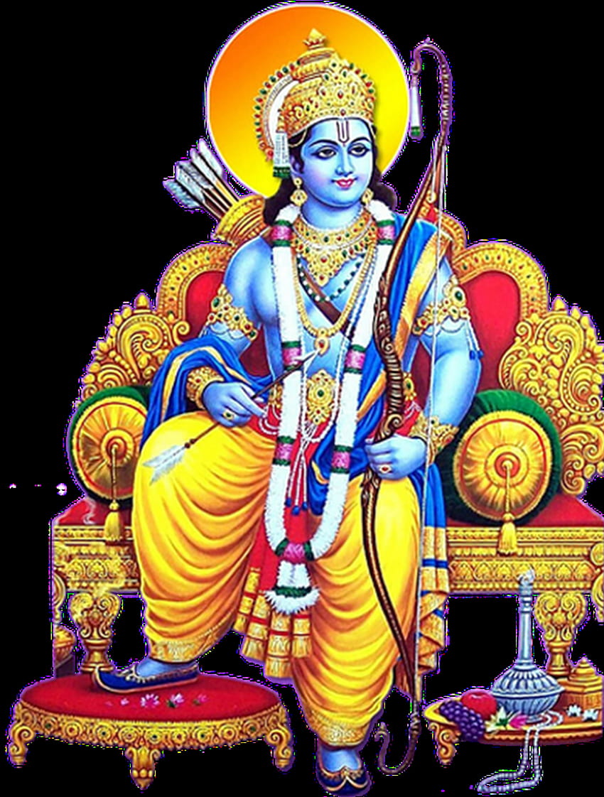 Lord Rama PNG Przezroczysty, Lord Sri Rama Tapeta na telefon HD