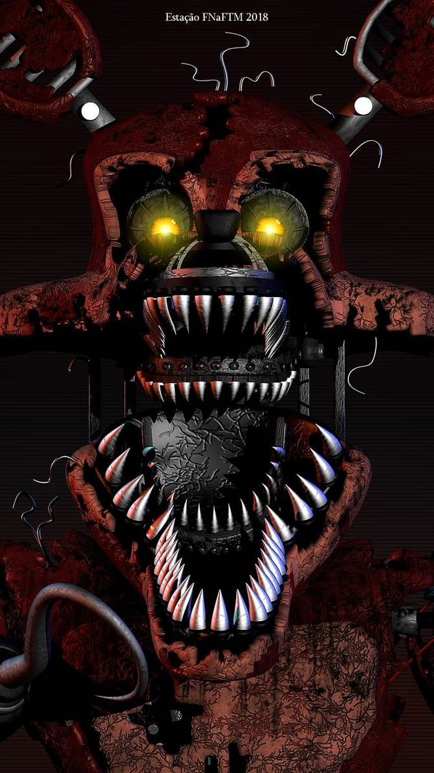 Nightmare, fnaf 4, horror, HD phone wallpaper