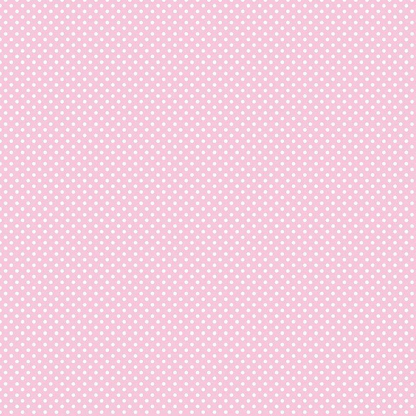 White and baby pink dot texture by gran22, pink baby backgrounds HD phone wallpaper