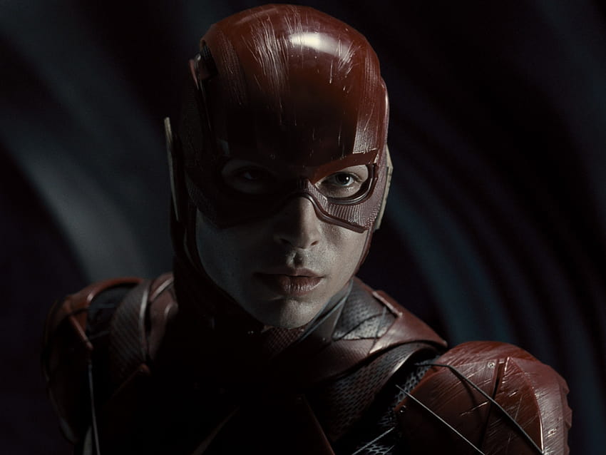 The Flash: Ezra Miller's Scarlet Speedster dons new suit in jaw, ezra miller flash HD wallpaper