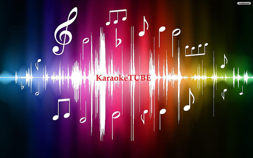 Karaoke DJ, karaoke background HD wallpaper