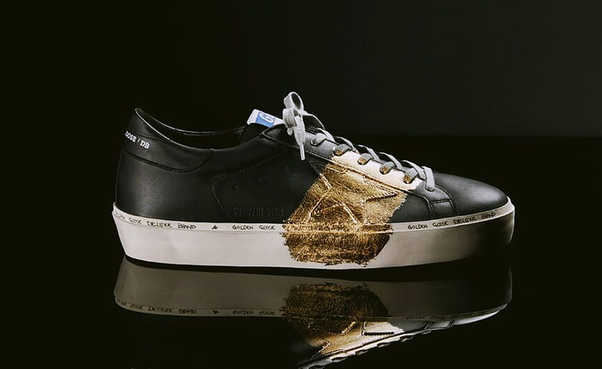 Golden Goose Brand: platform sole with a stripe of 24, 24 carat gold HD ...