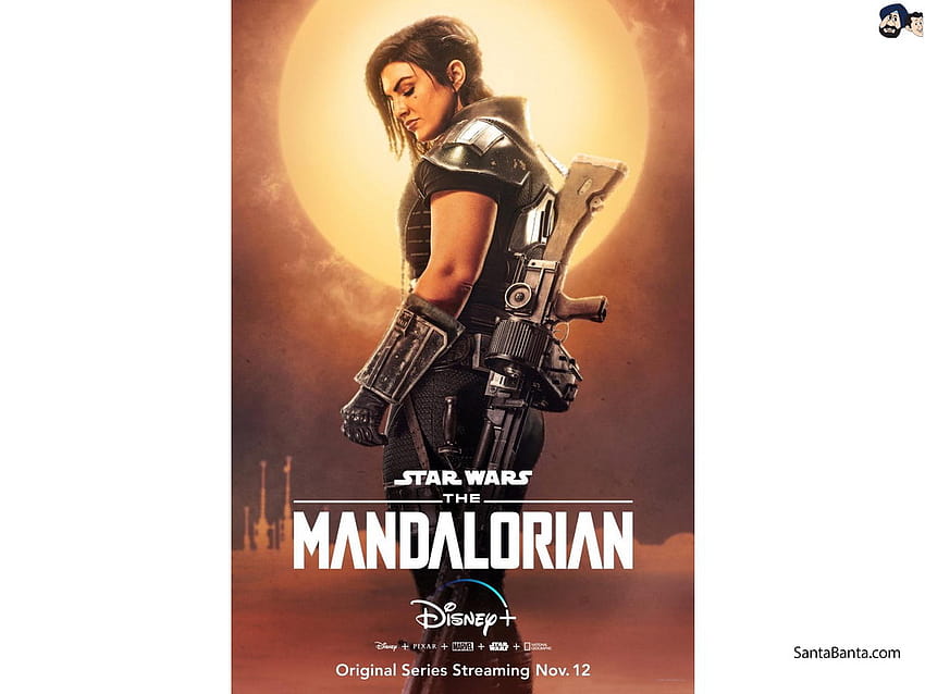 Gina Carano as Moff Gideon in Disney + Star Wars series, The Mandalorian HD wallpaper