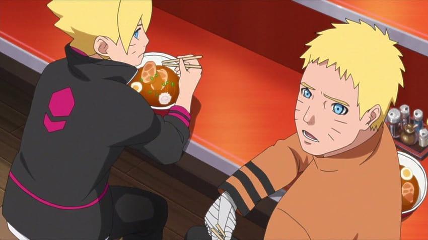 Naruto Takes Boruto With Him To Eat Ramen Naruto Eating Ramen Hd Wallpaper Pxfuel