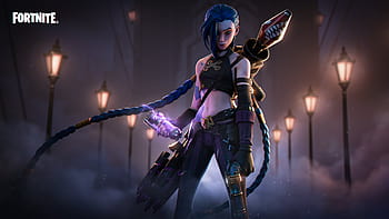 League of Legends' Jinx getting a Fortnite skin just in time for