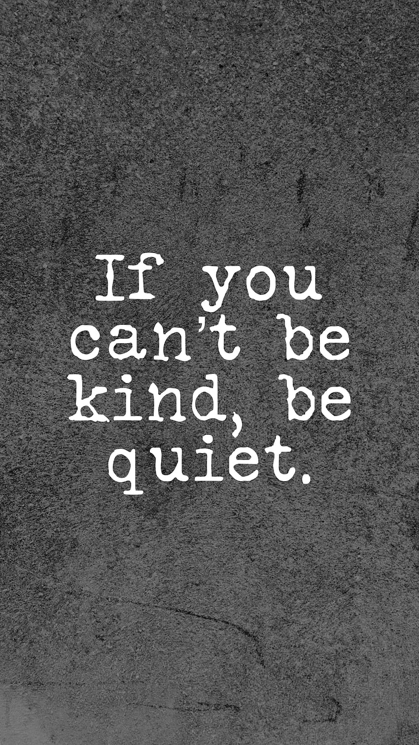 Be Kind Iphone posted by Ryan Johnson, keep quiet HD phone wallpaper