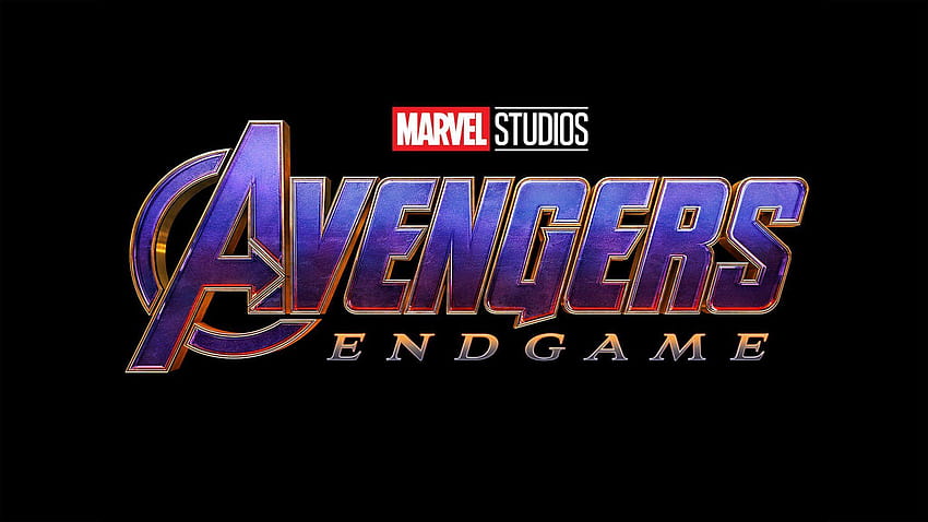 Avengers: Endgame otrzymuje nowe logo, koniec gry Avengers Tapeta HD
