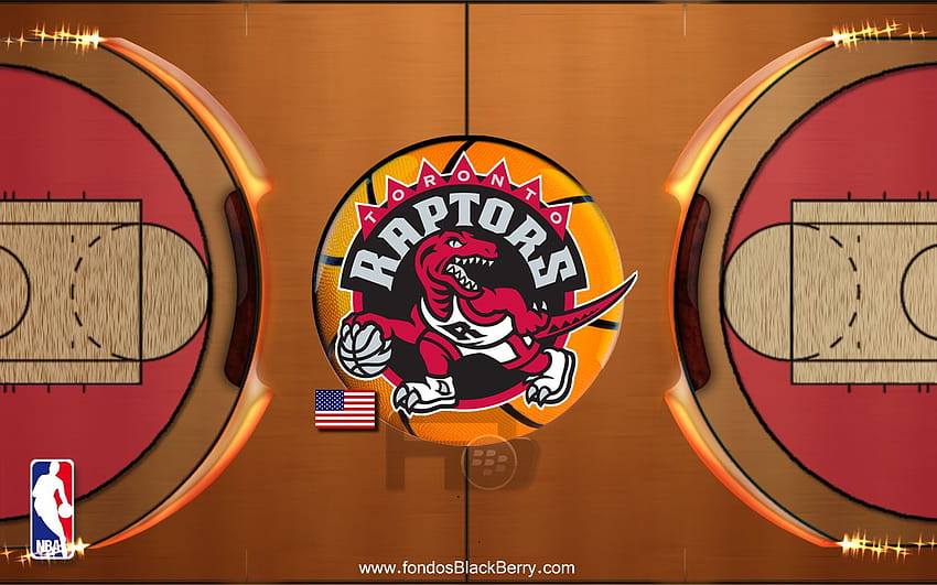 Logo konferencji wschodniej NBA Toronto Raptors 200809 Tapeta HD