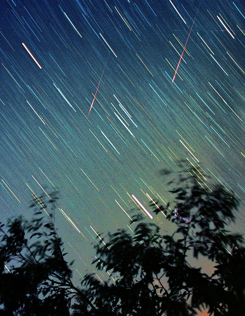 Персеид Метеор: Къде да видите падащите звезди, персеиди HD тапет за телефон