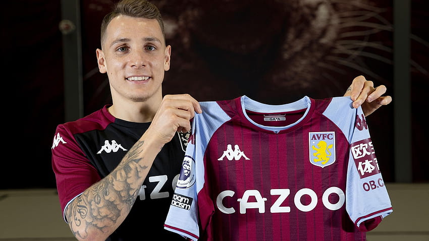 Lucas Digne joins Aston Villa in £25 million deal from Everton after Philippe Coutinho signing, everton 2022 HD wallpaper