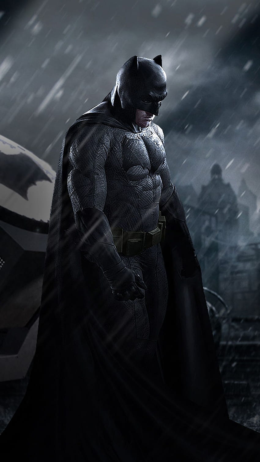 1 Batman Ben Affleck, Ben Affleck Bruce Wayne Tapeta na telefon HD