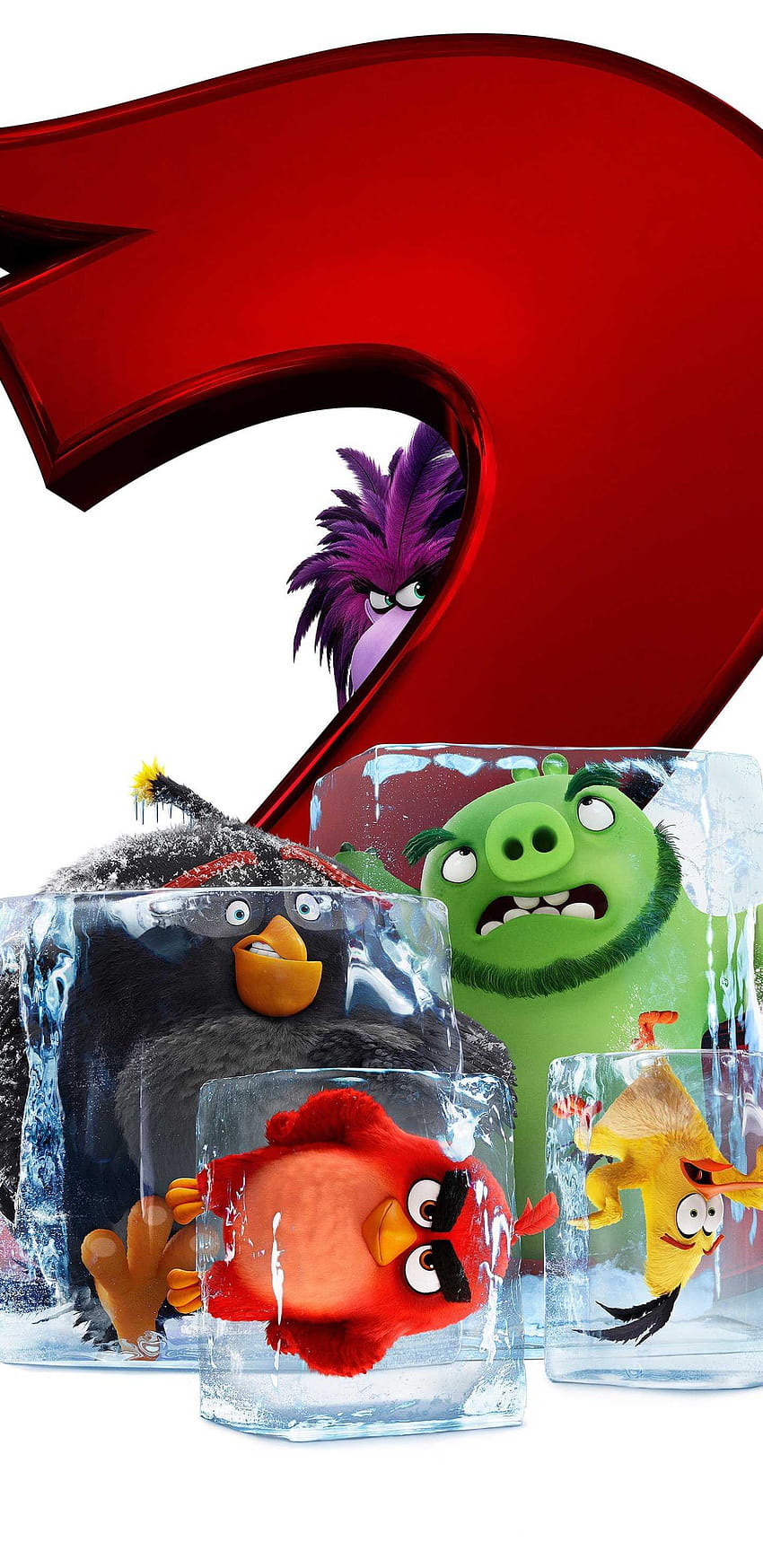 The Angry Birds Movie 2, angry android HD phone wallpaper