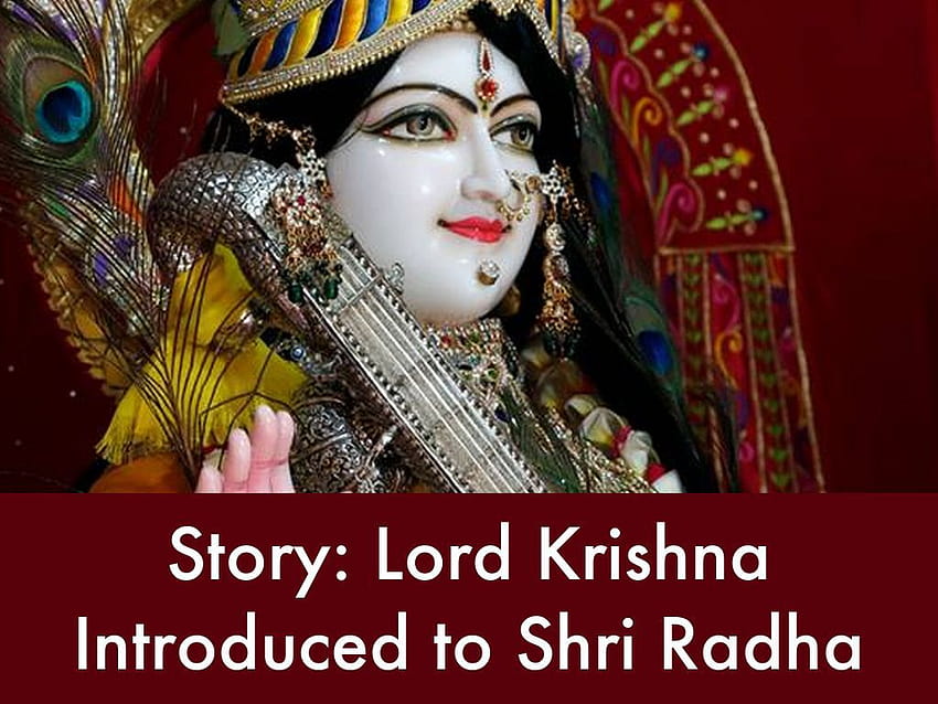 Radha Ashtami Sandesh by Mala Khiroya, happy radha ashtami HD wallpaper