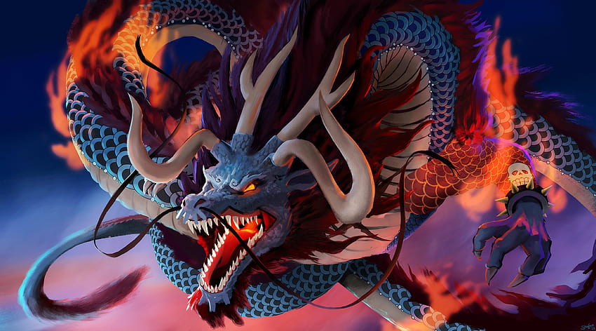 Kaido the Dragon, kaido one piece HD wallpaper