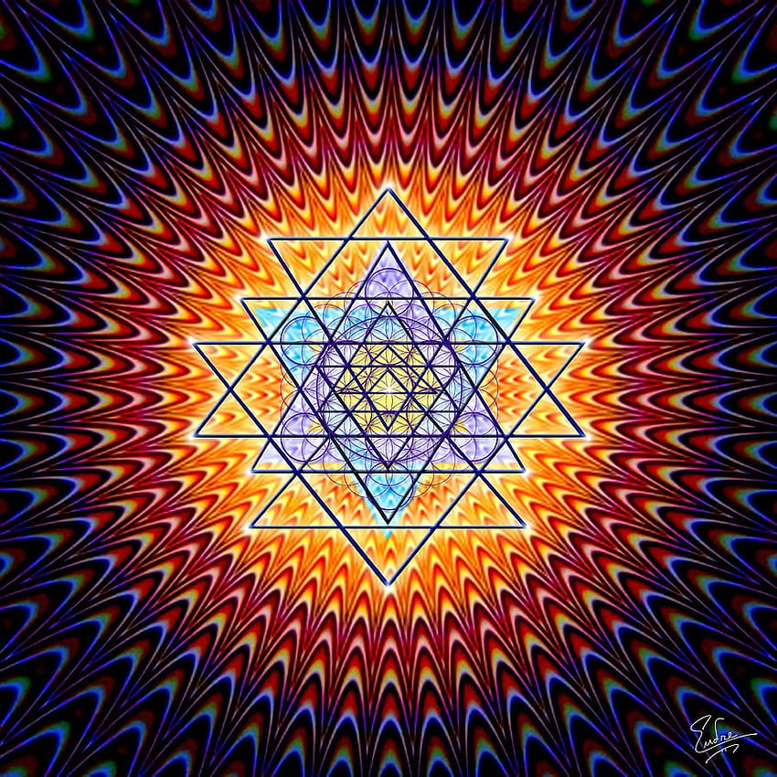 Current Mobile, sacred geometry HD phone wallpaper