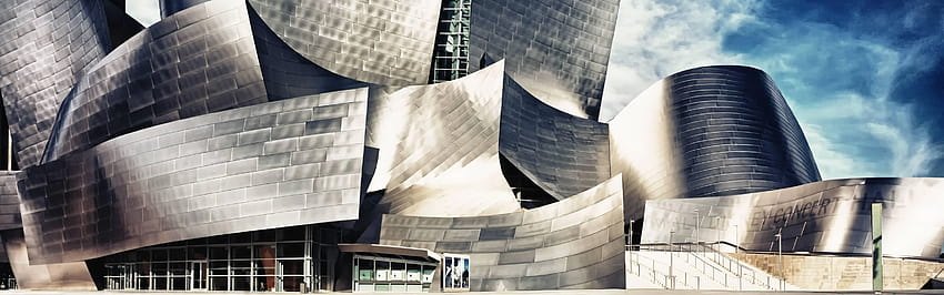 Frank Gehry, sala de concertos papel de parede HD