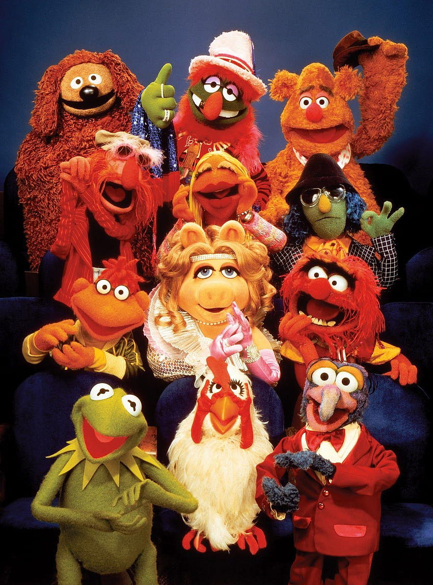Disney pracuje nad przeniesieniem THE MUPPET SHOW Z powrotem do telewizji, muppety biorą miskę Tapeta na telefon HD
