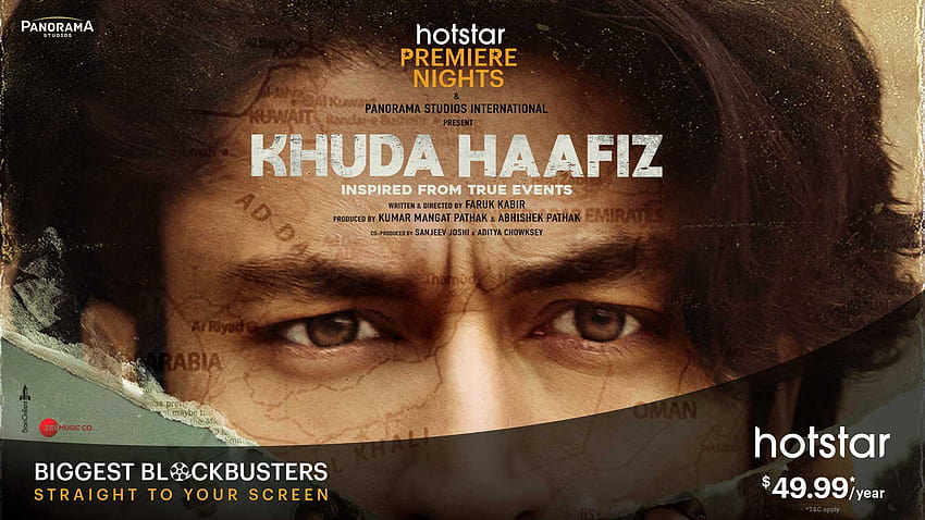 Khuda Haafiz ersten Blick verspricht, dass der Vidyut Jammwal Hauptdarsteller, Khuda Haafiz Film HD-Hintergrundbild