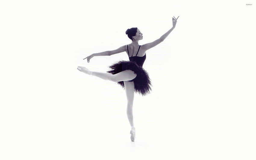Balerina, najlepsza baletnica, szerokie HQFX, taniec baletowy Tapeta HD