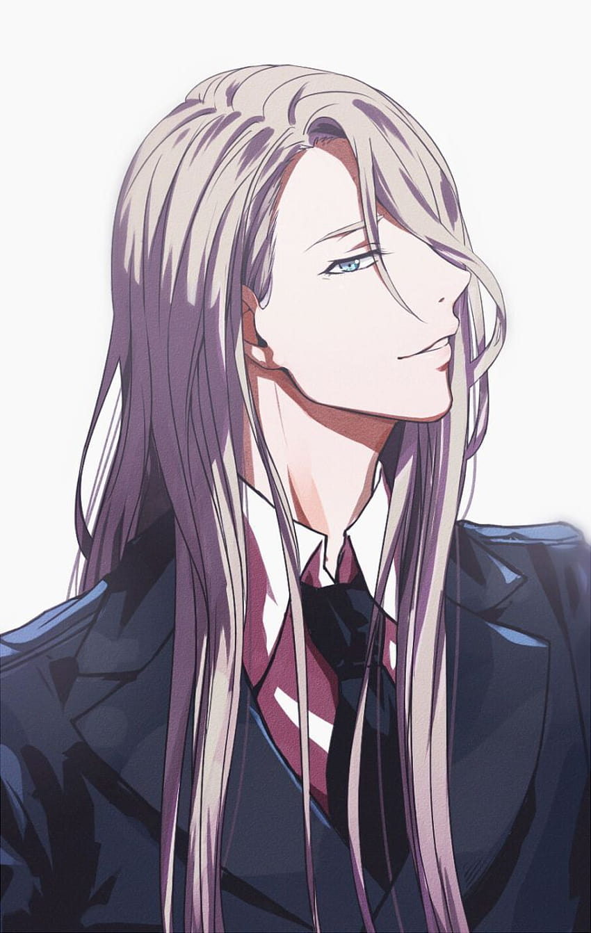Hot Anime Guy With Long Hair long hair anime boy HD phone wallpaper   Pxfuel
