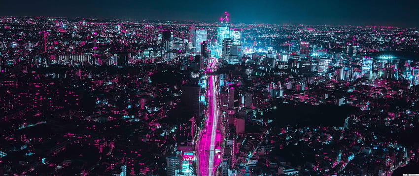 Japan Osaka, ultrawide HD wallpaper