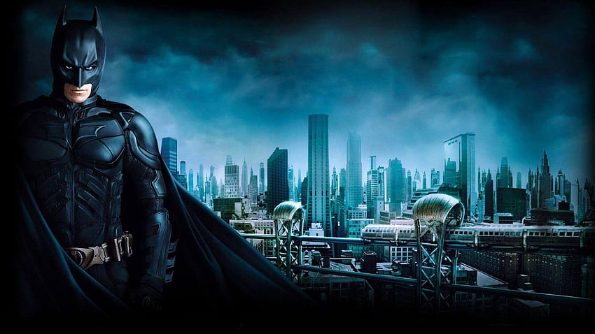 Batman & Gotham City HD wallpaper