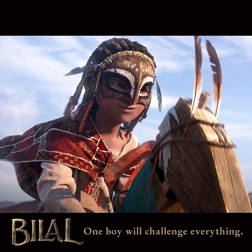 Bilal, a new animation film about an african boy. Mask, africa, bilal a new breed of hero HD phone wallpaper