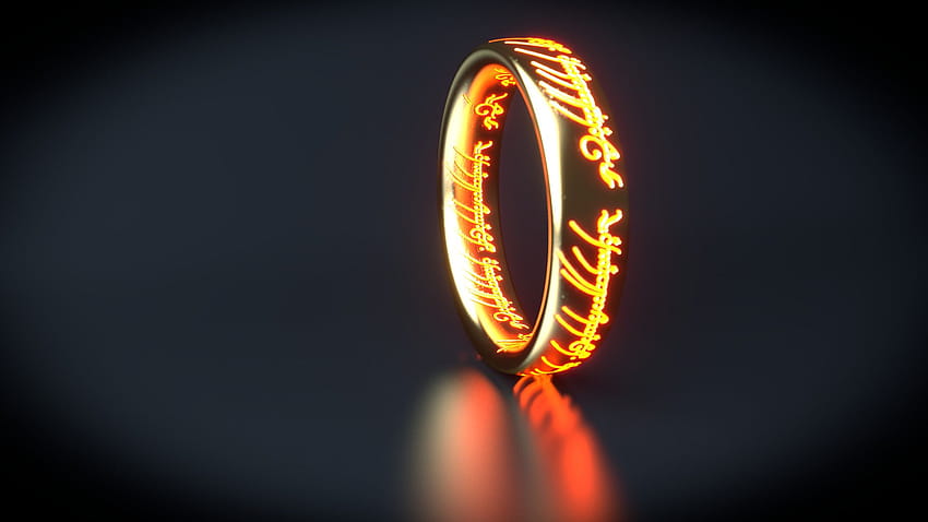 Властелинът на пръстените, Пръстени, Единственият пръстен / и мобилни фонове HD тапет
