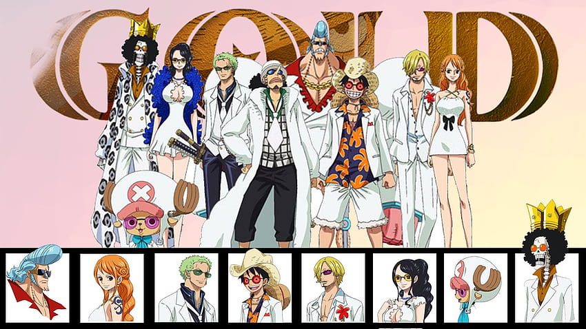 One Piece Gold, one piece film gold HD wallpaper