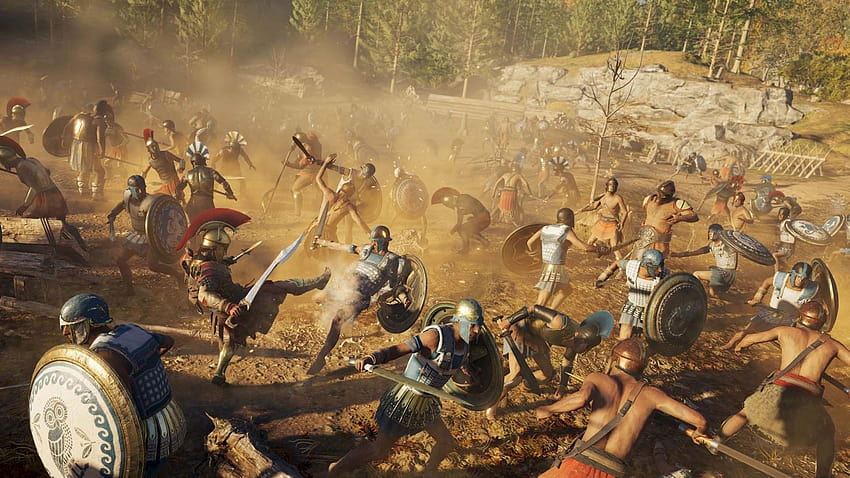 Assassin's Creed: Odyssey, ancient battlefield HD wallpaper