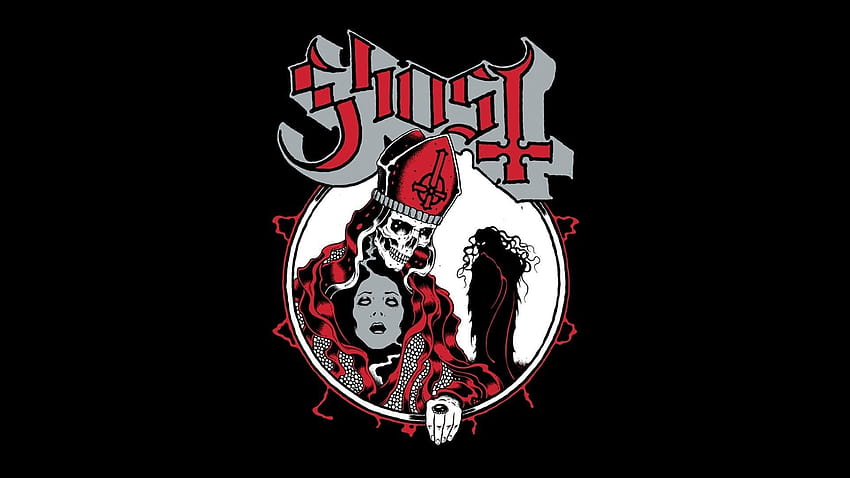 7 Ghost Band, red ghost HD wallpaper