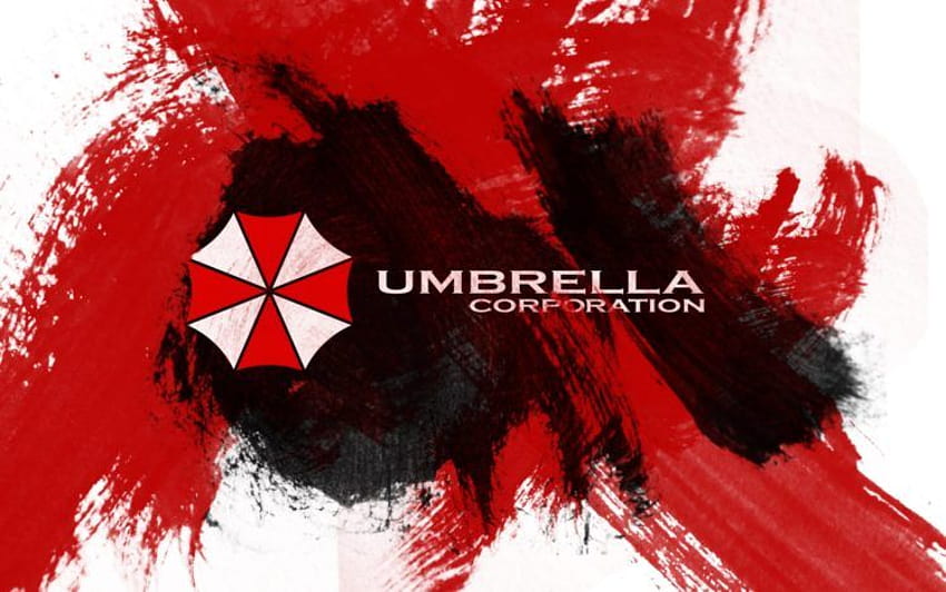 видео, игри, филми, Resident, Evil, Umbrella, Corp, лога / и мобилни фонове, umbrella corporation HD тапет