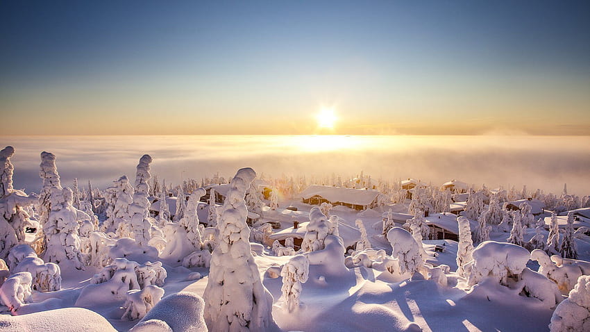 Lappland für – Reisen HD-Hintergrundbild