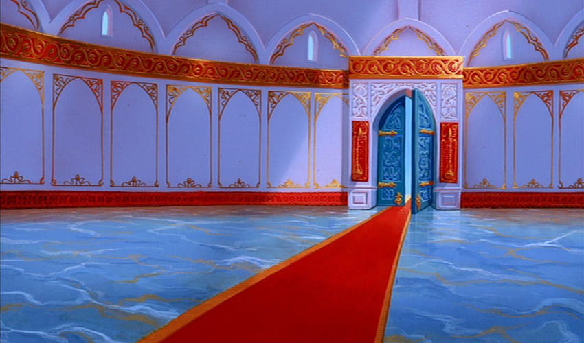 Празен фон от Аладин, замъкът на Аладин HD тапет