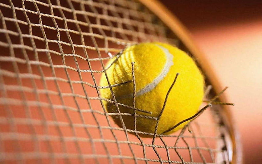 Tennis ball and racket HD wallpaper | Pxfuel