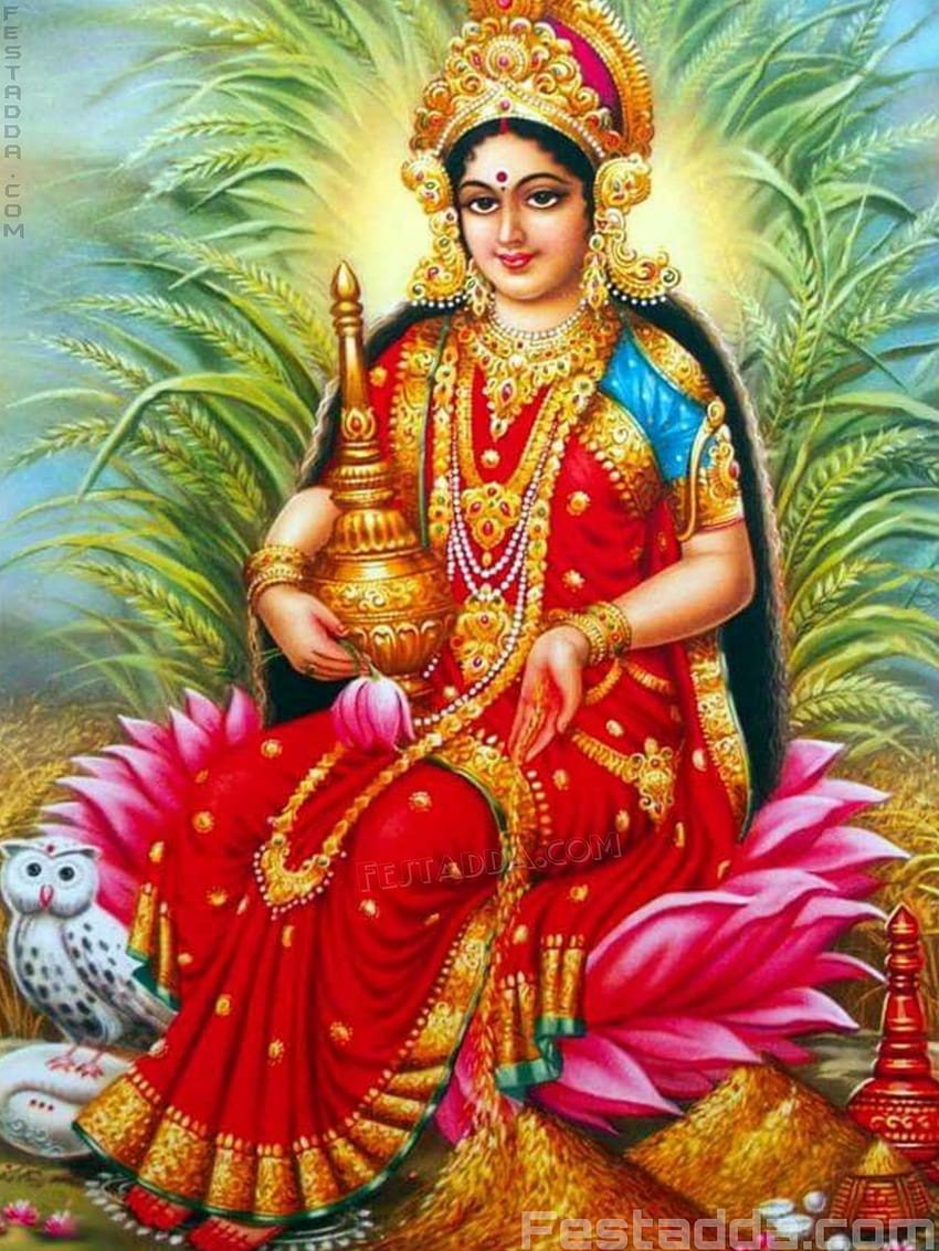 Lakshmi Devi Maa Laxmi, maa lakshmi wallpaper ponsel HD