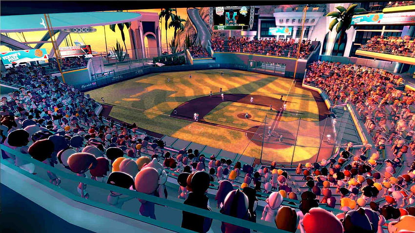 Super Mega Baseball 2 mendapatkan tanggal rilis & di Game Mei dengan Emas Wallpaper HD