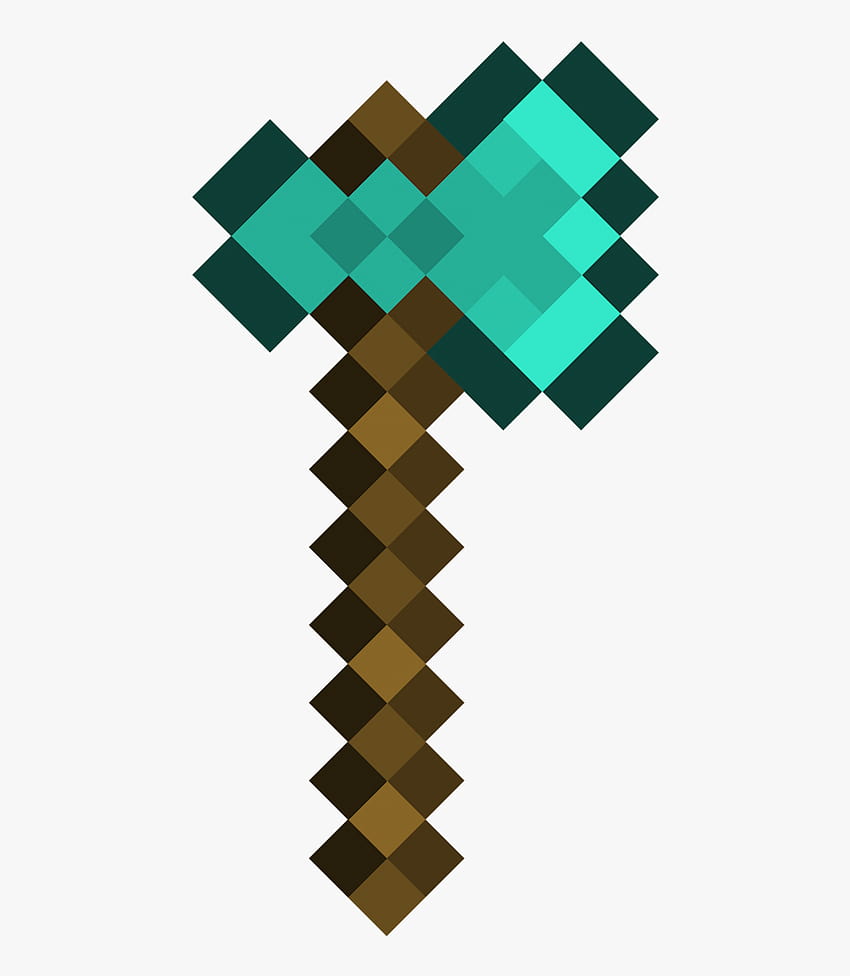 Diamond Axe Minecraft Png, Png Transparent, Png Transparent, hache minecraft Fond d'écran de téléphone HD